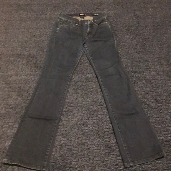 BDG Dark Blue Flare Jeans - Picture 4 of 5